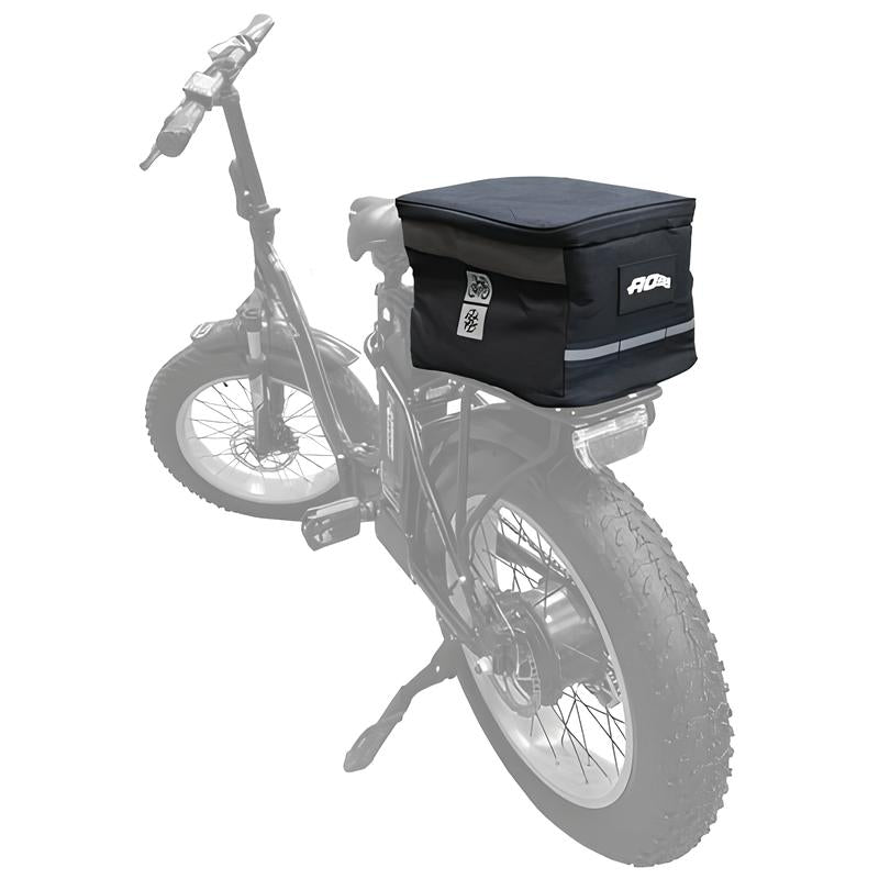 AO COOLERS Bike Rack Cooler Black 10-Cans/Ice-Pit Crew Cycles