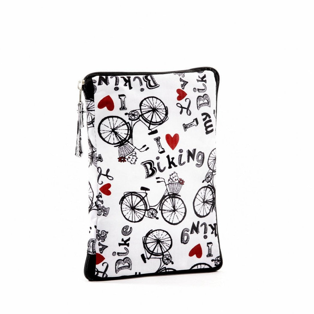 Cruiser Candy Reversible Bike Basket Liner I Love My Basket Liner-Pit Crew Cycles