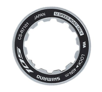 SHIMANO 105 CS-R7100 Cassette Lock ring and washer for CS-R7100 - (12-speed) - Y0RR98010-Pit Crew Cycles