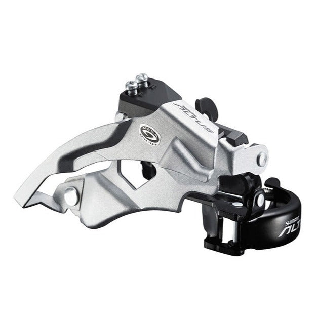 Dérailleur avant Shimano Altus Top-Swing FDM315 Dual Pull, 34,9 mm, 64-69°, 7/8-s