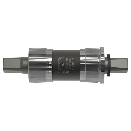 SHIMANO BB-UN300-K-LL Square Taper English Bottom Bracket BSA 68mm w/ 0.7mm Spacer For Chain Case-Pit Crew Cycles