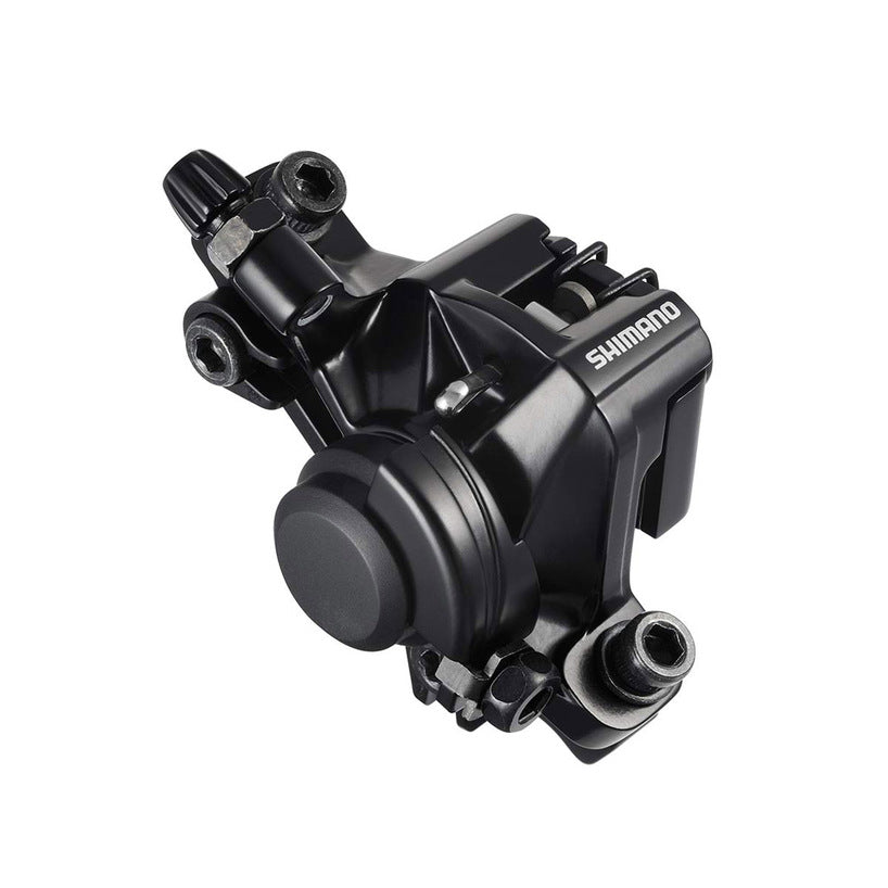 SHIMANO BR-M375-L Front or Rear Disc Brake Caliper Mechanical Black-Pit Crew Cycles