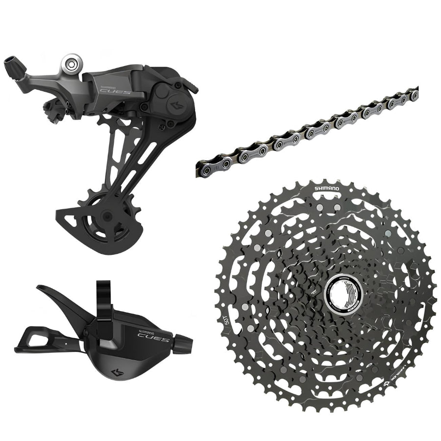 SHIMANO CUES U6000 LINKGLIDE Component 1x11-Speed Kit-Pit Crew Cycles