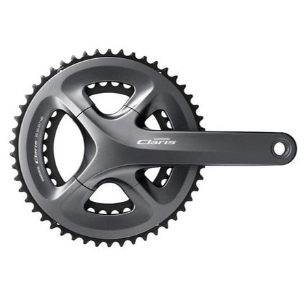 SHIMANO Claris FC-R2000 Hollowtech II Crankset 2x8-Speed 50/34T-Pit Crew Cycles
