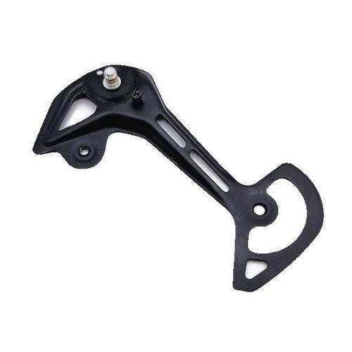SHIMANO Deore RD-M5100-SGS Long Cage Rear Derailleur 11-Spped Outer Plate Assembly - Y3HL98030-Pit Crew Cycles