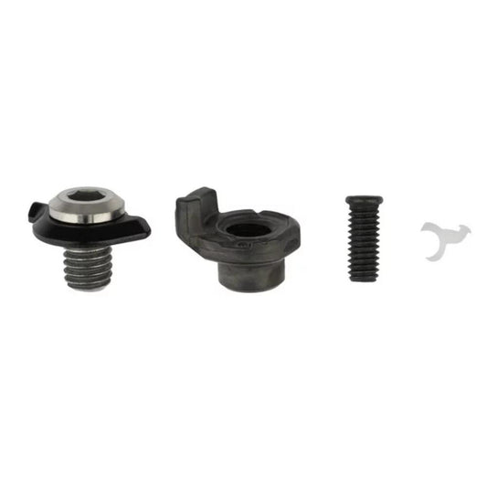 SHIMANO Dura Ace FD-R9100 Front Derailleur (2x11-Speed) Cable Fixing Screw Unit and Cable Adjust Screw Unit (M4 x 9.5) - Y5ZS98060-Pit Crew Cycles