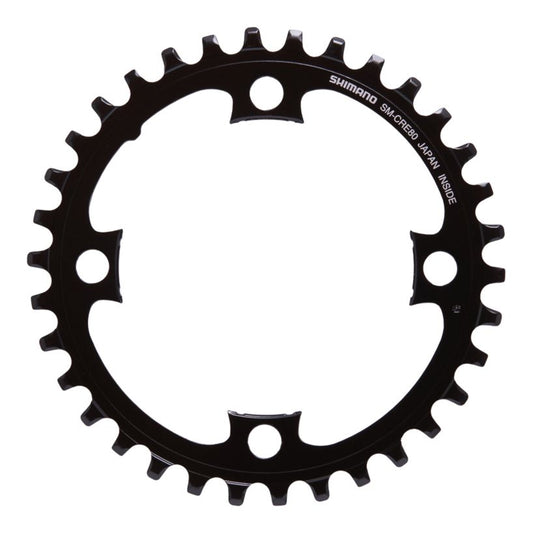 SHIMANO SM-CRE80 Chainring 34T SM-CRE80 - SM-CRE80-B - Y1VY00030-Pit Crew Cycles