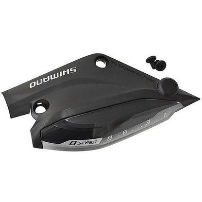 SHIMANO ST-EF505 EZ-Fire Plus Lever 8-Speed Right Hand Upper Cover and Fixing Screws M3 x 5mm - Y8RH98010-Pit Crew Cycles