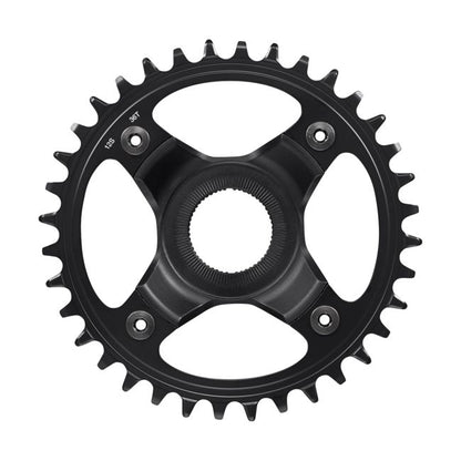 SHIMANO STEPS CR-EM800/ SM-CRE80 E-MTB Direct Mount Black Chainring 1x12-Speed-Pit Crew Cycles