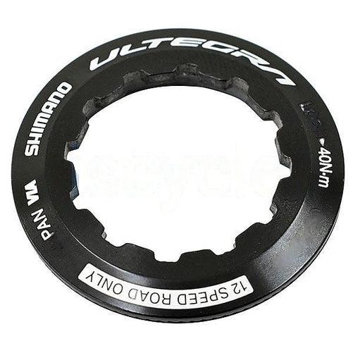 SHIMANO Ultegra CS-R8100 Cassette Lock ring and washer for CS-R8100 - (12-speed) - Y0NR98010-Pit Crew Cycles