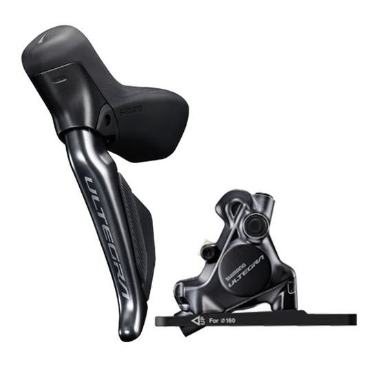 SHIMANO Ultegra Di2 ST-R8170/ BR-R8170 Hydraulic Disc Brake/Shift Lever Kit 2x12-Speed Wireless Flat Mount-Pit Crew Cycles