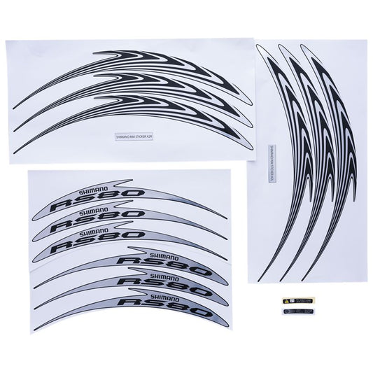 SHIMANO WH-RS80A-C50-CL Decal Set - Y4GW98100-Pit Crew Cycles
