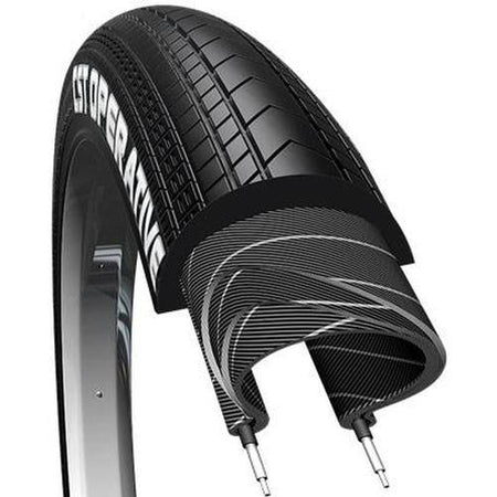 CST C1809 Operative Dual Wire Tire 20'' / 406 x 2.25'' Black-Pit Crew Cycles