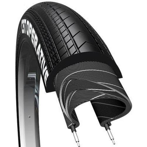 CST C1809 Operative Dual Wire Tire 20'' / 406 x 2.25'' Black-Pit Crew Cycles