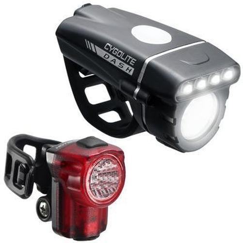 CYGOLITE Dash Headlight 520 and Hotshot Micro 30-Pit Crew Cycles