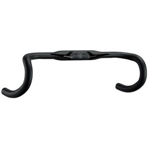 FSA Gossamer Compact Road Bar Black 31.8 mm x 44 cm-Pit Crew Cycles