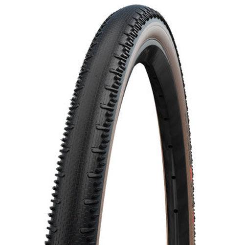 SCHWALBE G One RS Super Race Addix Race V-Guard TL Easy Folding Tire 700c x 45 mm Transparent Skin-Pit Crew Cycles
