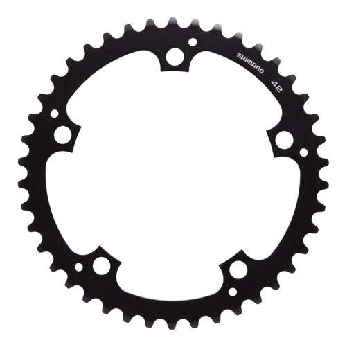 SHIMANO Alfine FC-S501 130mm BCD 5 Arm Single Chainring Black 45T-Pit Crew Cycles