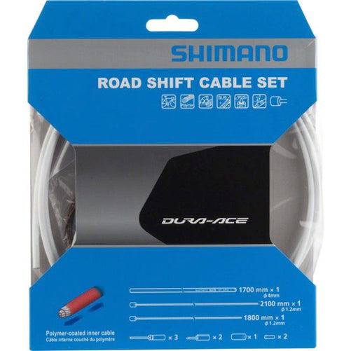SHIMANO Dura-Ace Polymer Coated Road Shifter Cables & Housing Set-Pit Crew Cycles