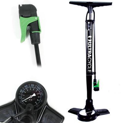 ULTRACYCLE Floor Pump PSI-160-Pit Crew Cycles