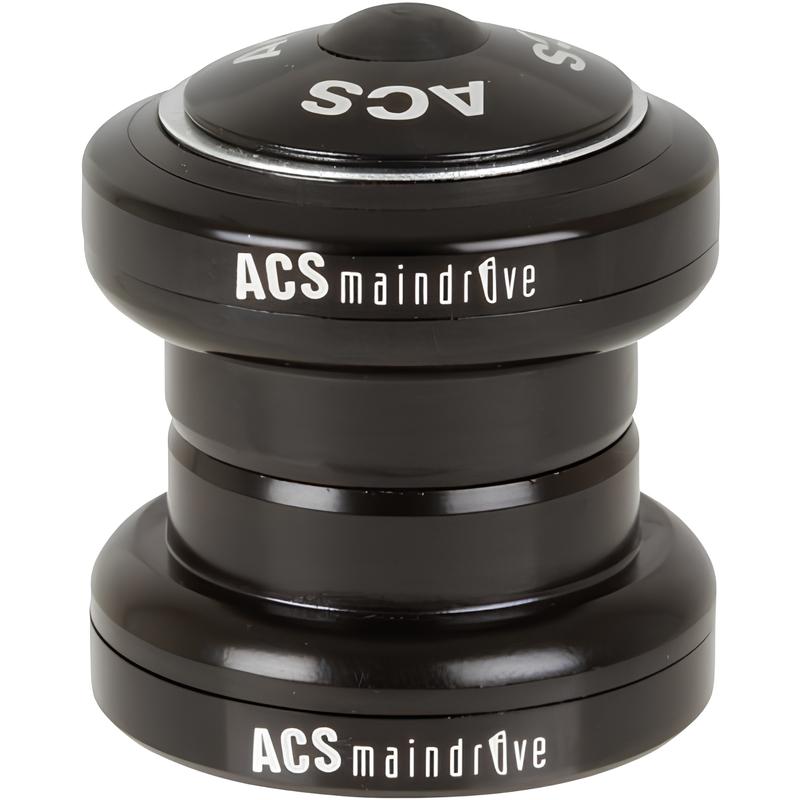 ACS Maindrive External Headset EC34/28.6|EC34/30 1-1/8" Black-Pit Crew Cycles