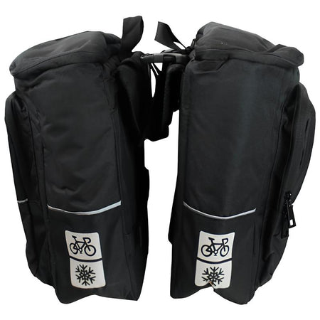 AO COOLERS E-Bike Pannier Cooler 12 Cans/ Ice Black-Pit Crew Cycles
