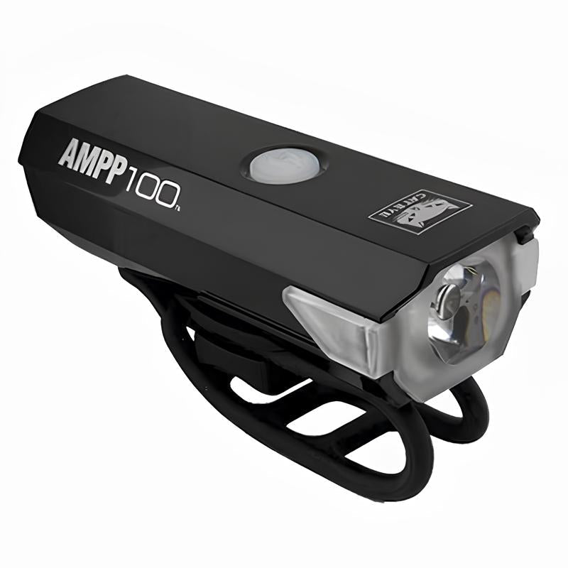 CATEYE AMPP100 L100 Bike Front Rechargeable Headlight-Pit Crew Cycles