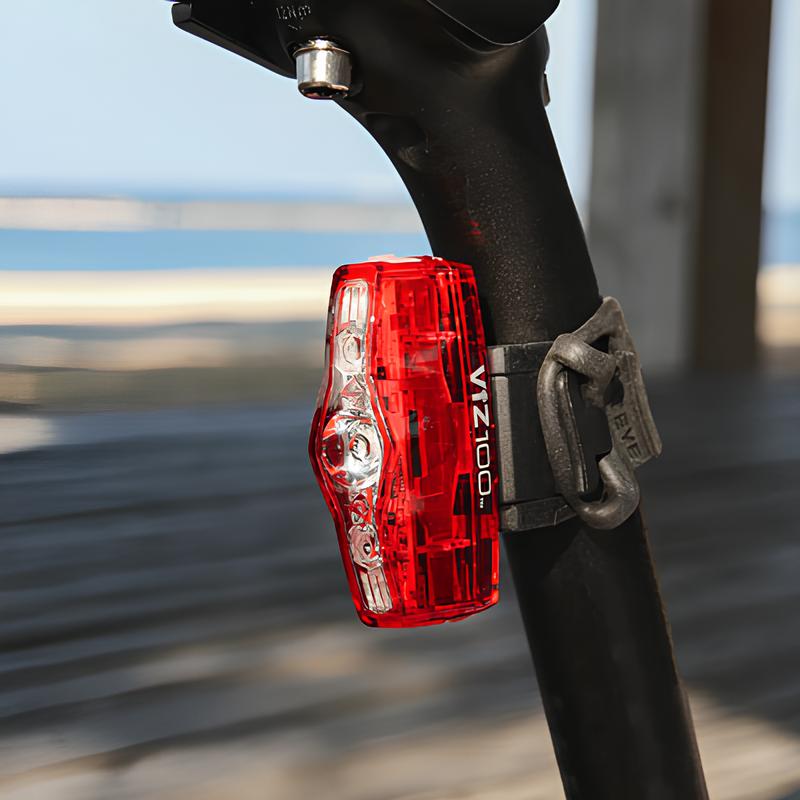 CATEYE AMPP200/ViZ100 USB Combo Set Pair Rechargeable Lights-Pit Crew Cycles
