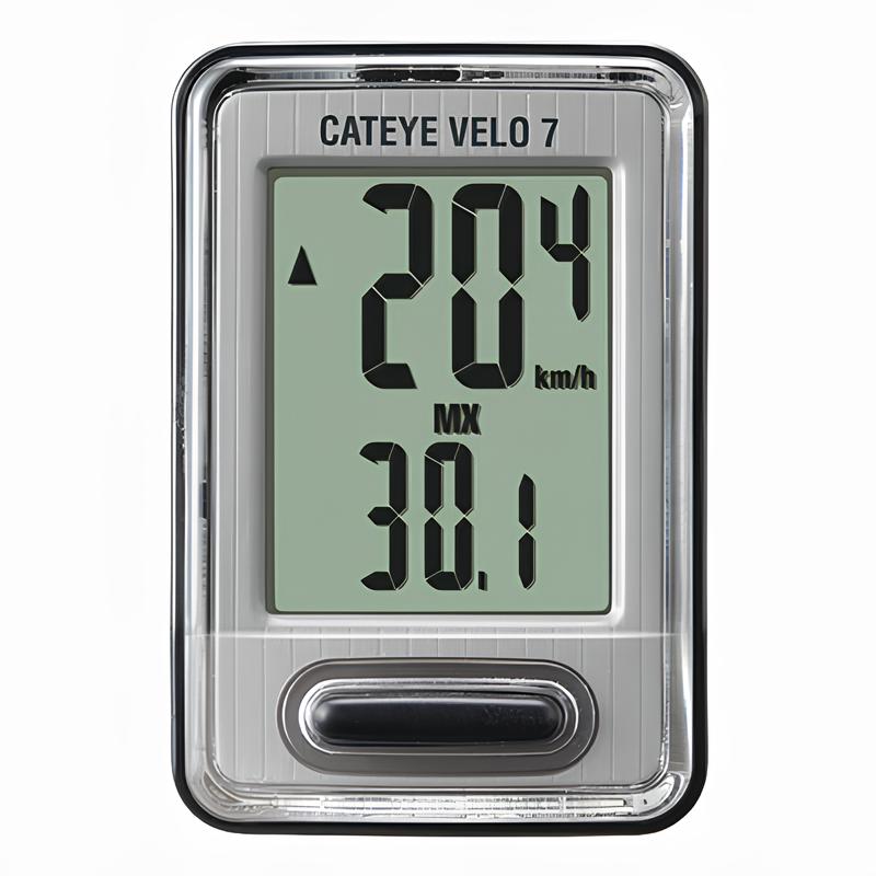 CATEYE Velo 7 CC-VL520 Wired Cycling Computer-Pit Crew Cycles