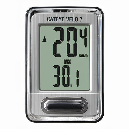 CATEYE Velo 7 CC-VL520 Wired Cycling Computer-Pit Crew Cycles