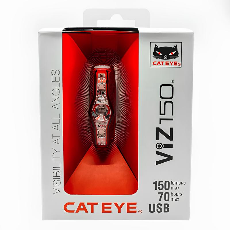 CATEYE ViZ150 L150 Rear USB Tail Light Rechargeable-Pit Crew Cycles