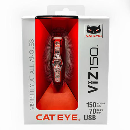 CATEYE ViZ150 L150 Rear USB Tail Light Rechargeable-Pit Crew Cycles