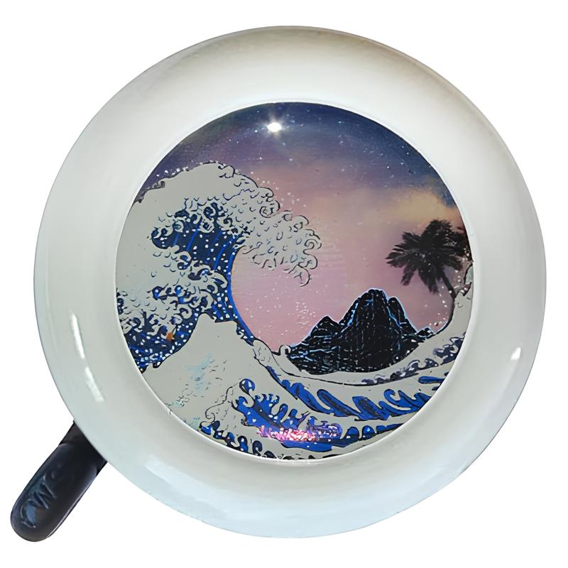 CRUISER CANDY White Bell-Pit Crew Cycles