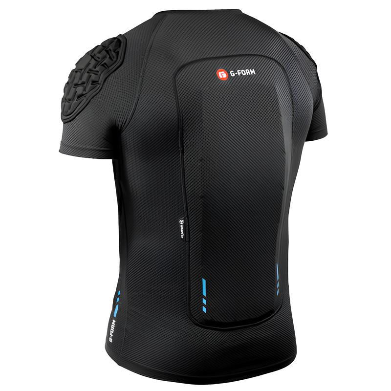 G-FORM MX360 Impact Protective Shirt Black/Black-Pit Crew Cycles