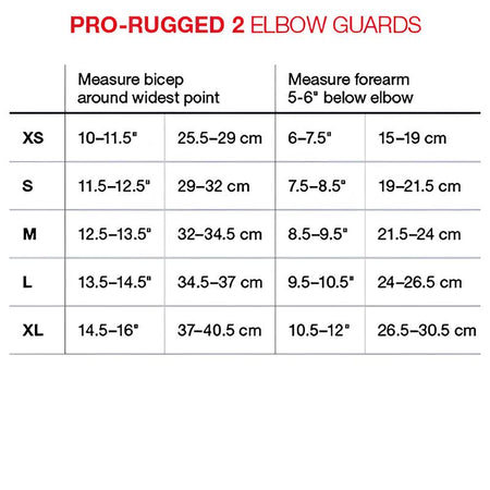 G-FORM Pro Rugged 2 Elbow Guard Black/Black-Pit Crew Cycles