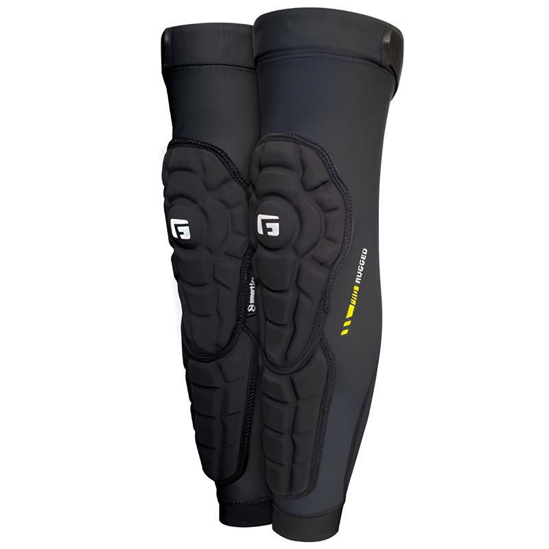 G-FORM Pro Rugged 2 Extended Knee Guards Black/Black-Pit Crew Cycles