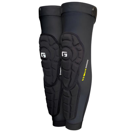 G-FORM Pro Rugged 2 Extended Knee Guards Black/Black-Pit Crew Cycles