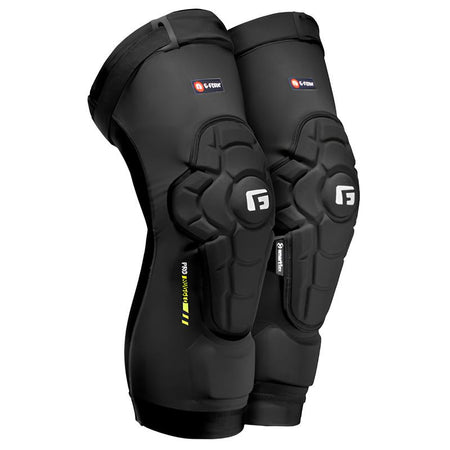 G-FORM Pro Rugged 2 Knee Guards Black/Black-Pit Crew Cycles