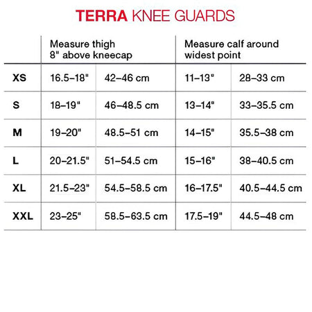 G-FORM Terra Knee Guards RE ZRO/Black-Pit Crew Cycles