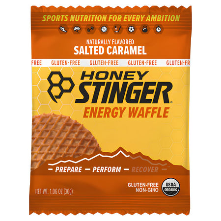 HONEY Stinger Gluten-Free Organic Stinger Waffles 30g 12-Pack-Pit Crew Cycles