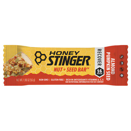 HONEY Stinger Nut + Seed Recover Bar 12-Bar Box-Pit Crew Cycles