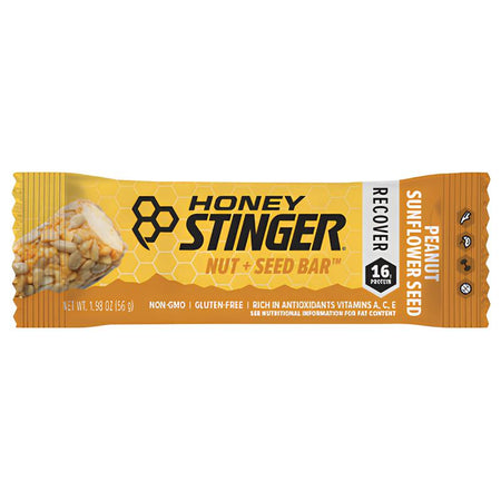 HONEY Stinger Nut + Seed Recover Bar 12-Bar Box-Pit Crew Cycles