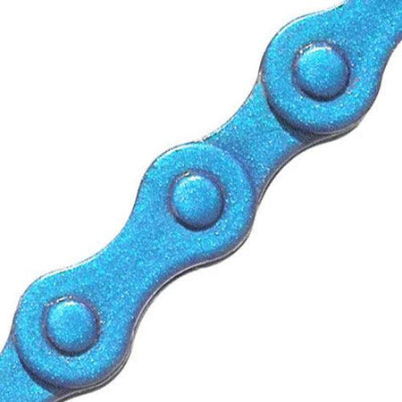 KMC S1 Single Speed Chain 1/8" Blue-Pit Crew Cycles