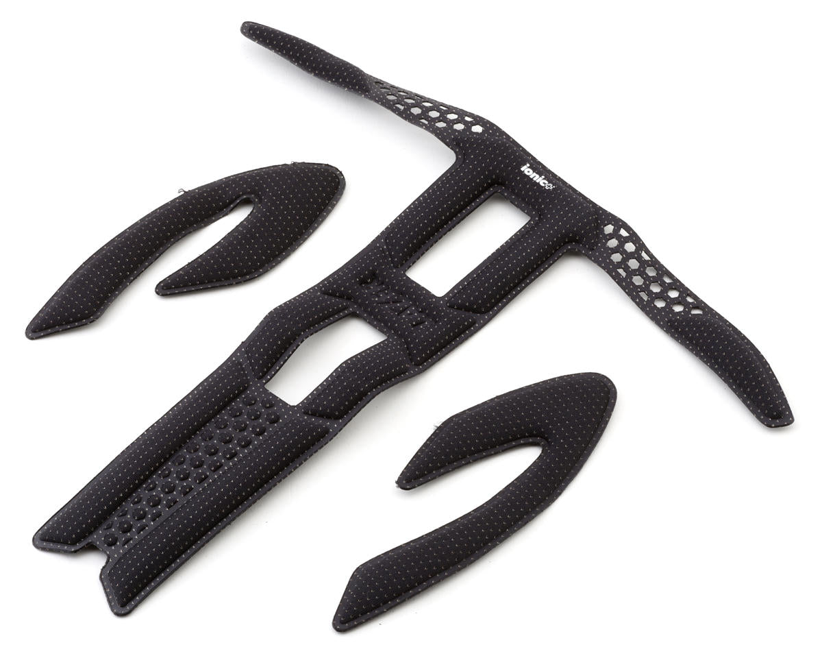 LAZER Volante and Victor TT/Triathlon Helmet Pad Set (Black) (Universal)-Pit Crew Cycles