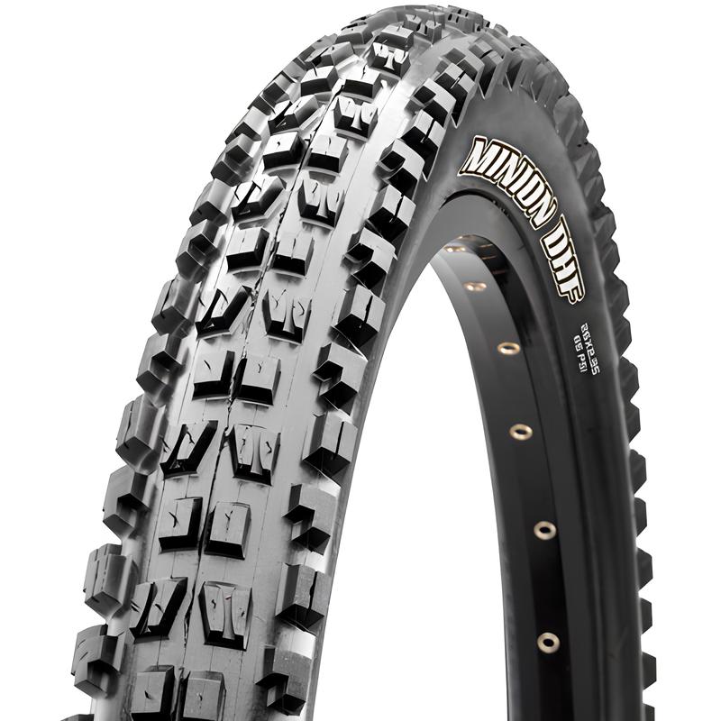 MAXXIS Minion DHF EXO TR DC Front Only Folding Tire 24'' / 507 x 2.40'' Black-Pit Crew Cycles