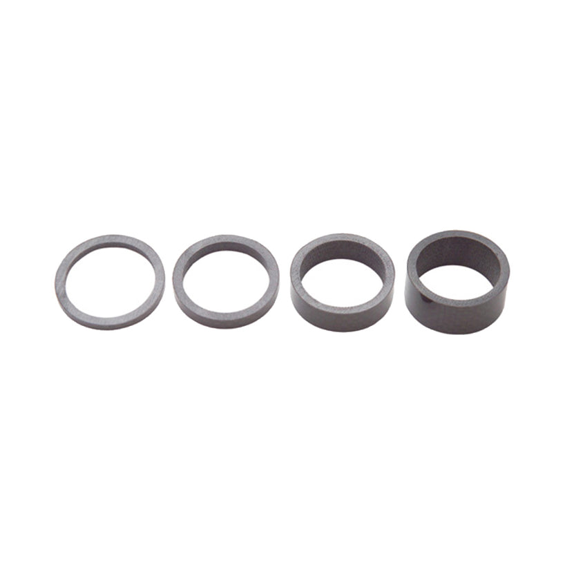 PRO Black UD Carbon Headset Spacer Kit-Pit Crew Cycles