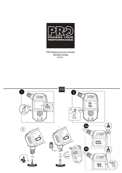 PRO Digital Pressure Checker-Pit Crew Cycles