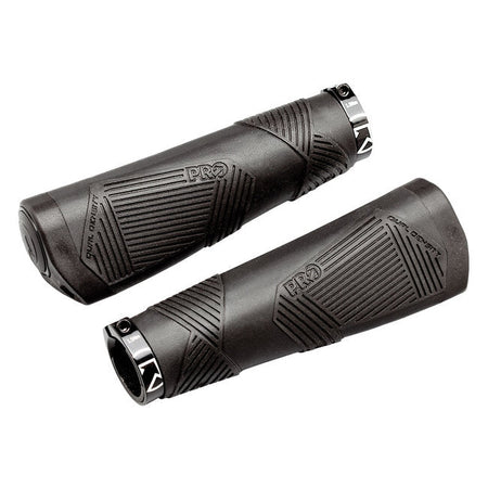 PRO Ergonomic Dual Density Black Lock-On Grips-Pit Crew Cycles