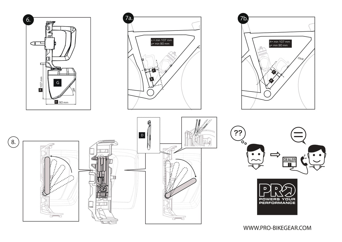 PRO Smart Bottle Cage with Tire Leavers-Pit Crew Cycles