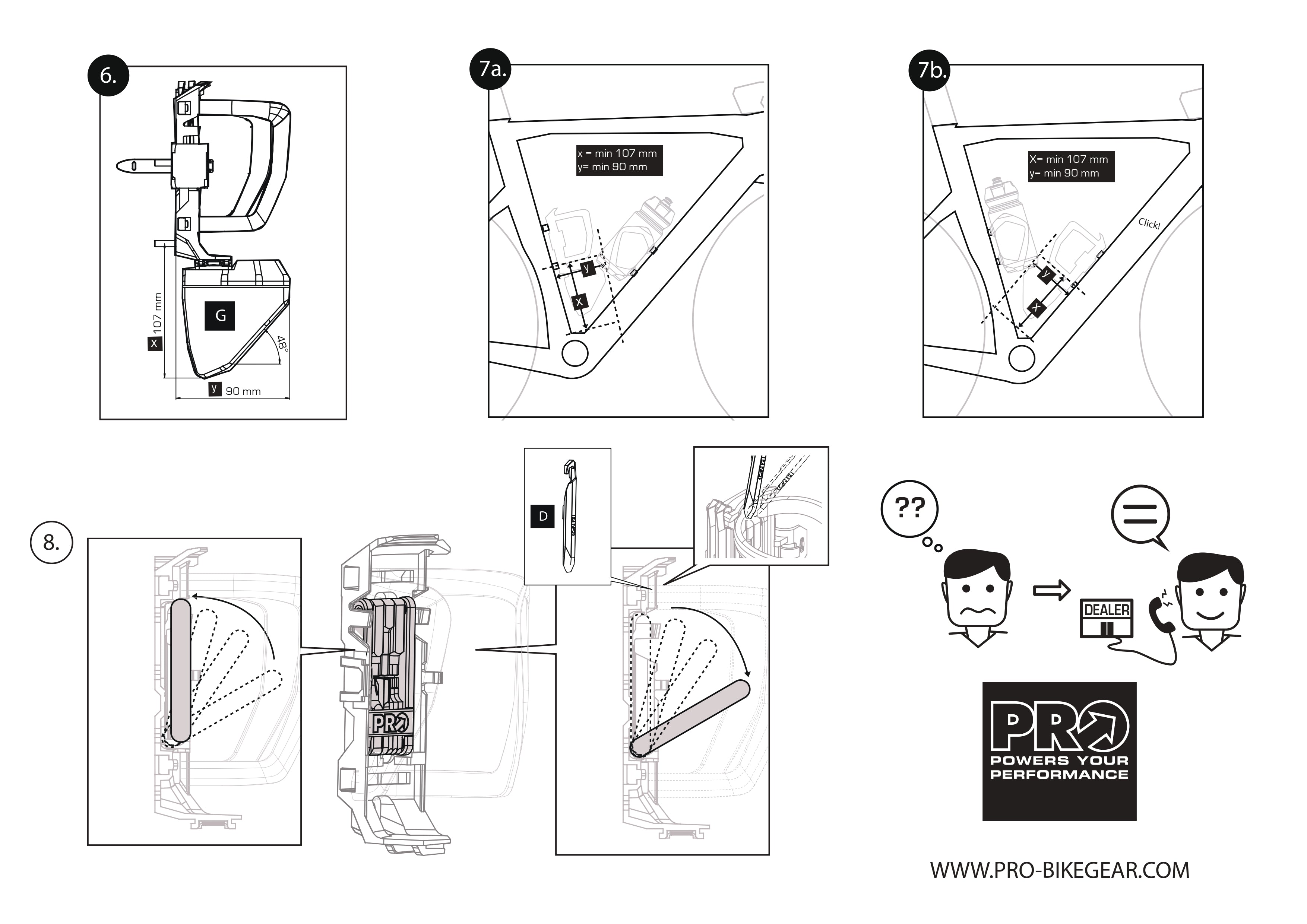 PRO Smart Bottle Cage with Tire Leavers-Pit Crew Cycles